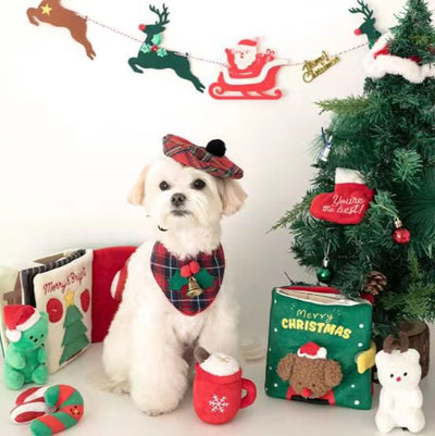 Juguete Interactivo Navideño para Perros - Libro Escondedor de Premios - Image 4