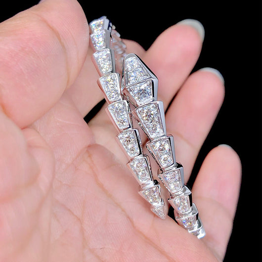Pulsera Ajustable de Hueso de Serpiente Personalizada