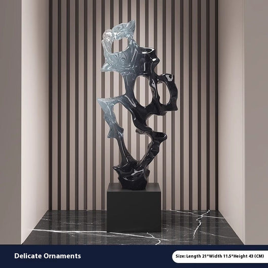 Escultura Artística de Lujo - Ornamento Decorativo Contemporáneo - Image 7