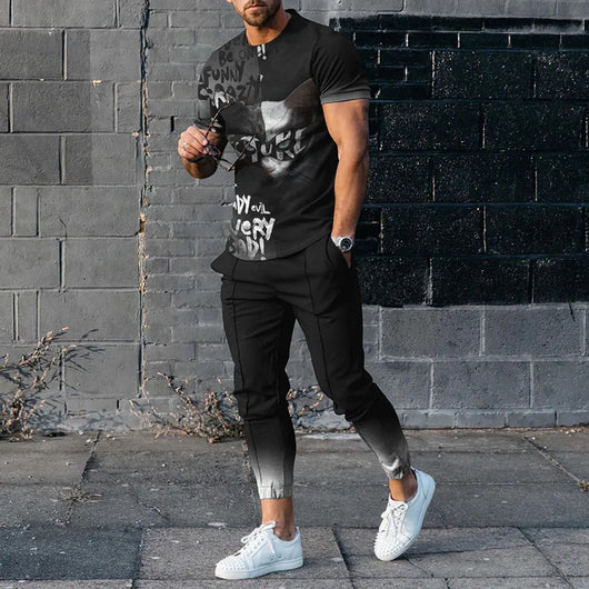 Playera Hombre Algodón Estampada Manga Corta Cuello Redondo - Image 18