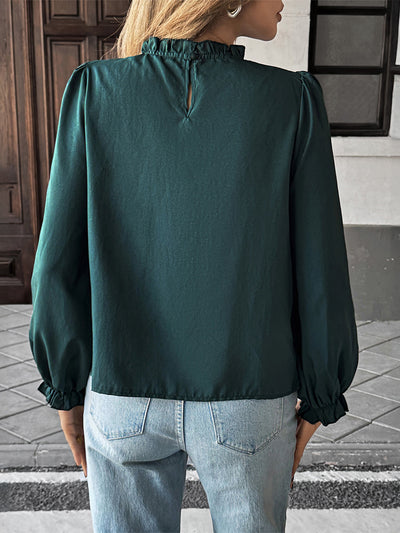 Camisa Casual de Manga Larga Minimalista Estilo Europeo - Image 10