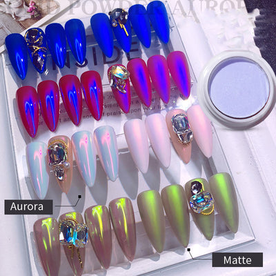 Polvo Espejo Sinfónico para Uñas - Efecto Cromático Profesional - Image 4