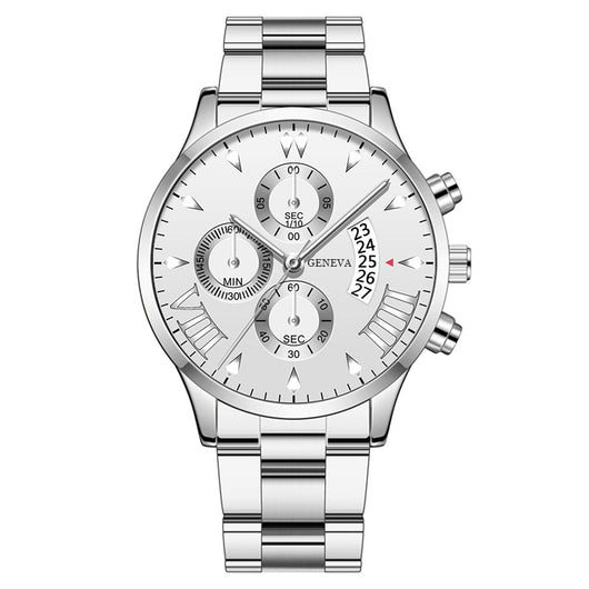 Reloj de Pulsera para Hombre con Calendario y Correa de Acero - Image 14