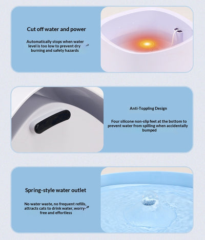 Fuente Automática Circulante para Gatos con Filtro - Image 22