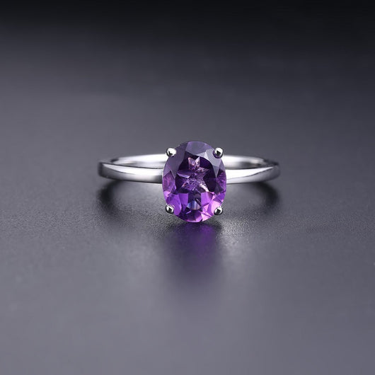 Anillo de Plata 925 con Cristales de Gemas Naturales Coloridas - Image 11