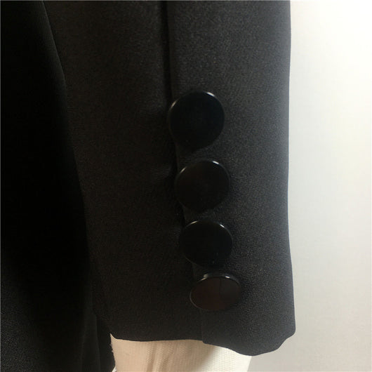 Chaqueta Slim Xiaoxi con Diseño Recortado y Cintura Ajustada - Image 3