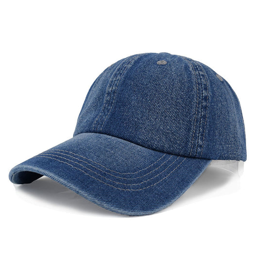 Gorra de Béisbol de Algodón Puro con Efecto Vintage Desgastado - Image 2