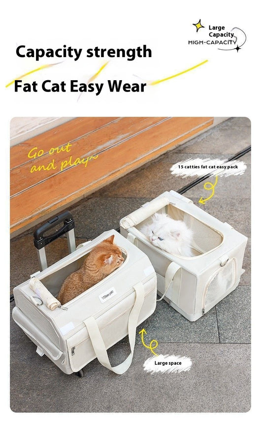 Mochila de Transporte para Gatos con Control de Estrés - Image 22