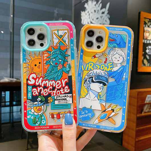 Funda para Celular con Diseño Doodle Caricatura Personalizado - Image 7