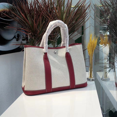 Bolsa Tote de Lona Versátil - Bandolera Crossbody para Compras y Viajes - Image 9