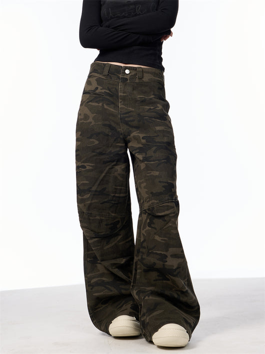 Pantalones Vaqueros Camuflaje Cintura Alta para Mujer - Comodidad y Estilo - Image 19