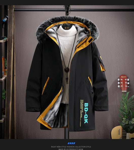 Chaqueta Casual de Fleece con Capucha para Hombre - Image 27