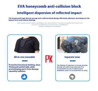 Traje de Protección Anticolisión para Ciclismo y Baloncesto Infantil - Image 24