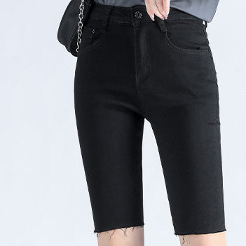 Pantalón Ajustado Denim Cinco Bolsillos Estilo Minimalista para Mujer - Image 3