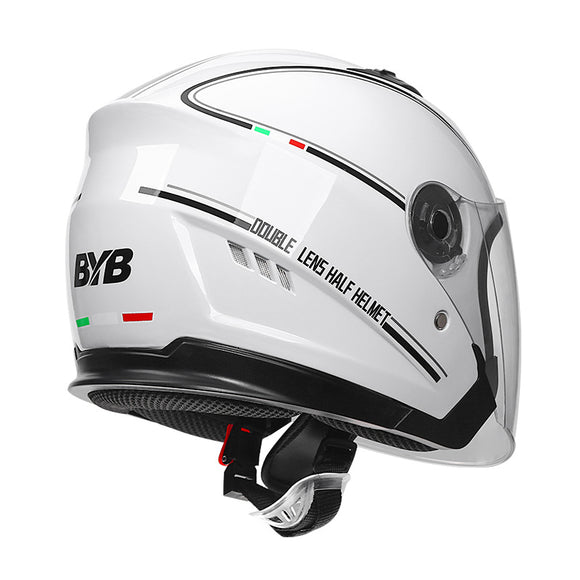 Casco Inteligente para Bicicleta Eléctrica con Doble Lente
