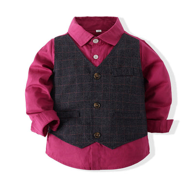 Traje Caballero Primavera Dos Piezas Fake Niño - Image 9