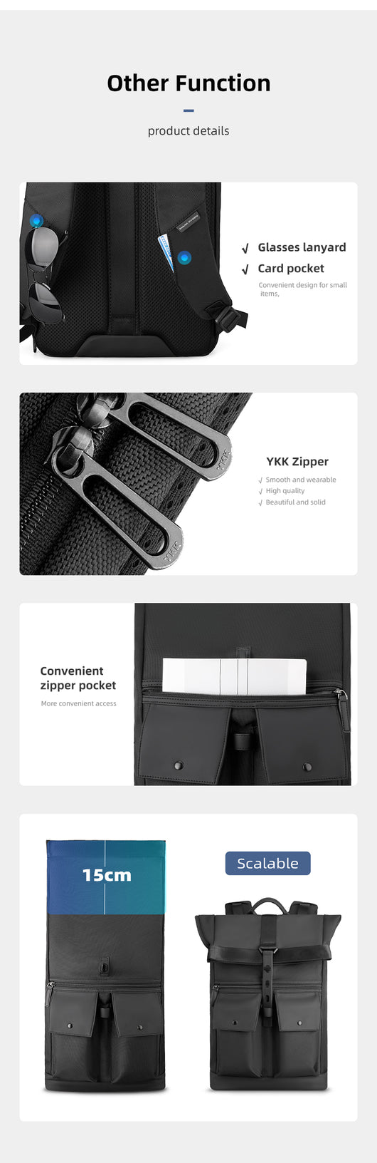 Mochila Ejecutiva para Hombre con Gran Capacidad - Image 11