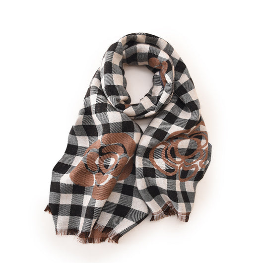 Bufanda Térmica Escocesa con Borlas - Protección Premium para Otoño e Invierno - Image 7