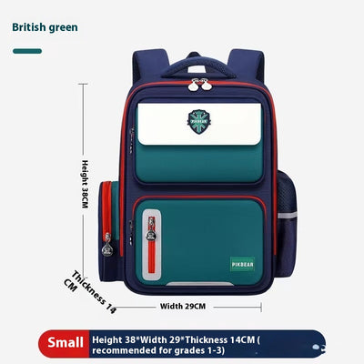 Mochila Escolar Ergonómica Impermeable Alivio de Carga - Image 9