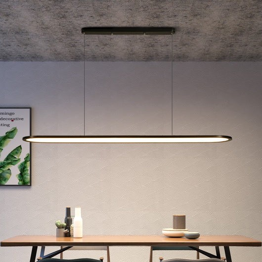 Lámpara LED Lineal Moderna para Oficina y Restaurante - Image 2