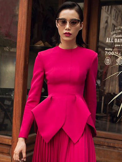 Traje de Pantalón Ancho Ligero y Moderno - Image 12