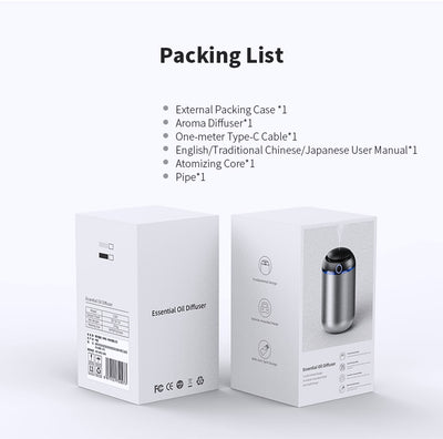 Difusor de Aroma para Auto USB con Batería 2000mAh - Vaporizador sin Agua - Image 7