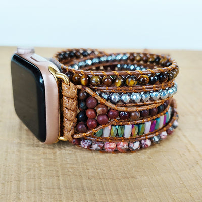 Reloj de Pulsera con Banda Tejida de Cuarzo Natural - Image 8