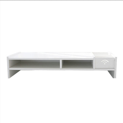 Soporte Elevador para Monitor y Laptop con Almacenamiento en Madera - Image 7