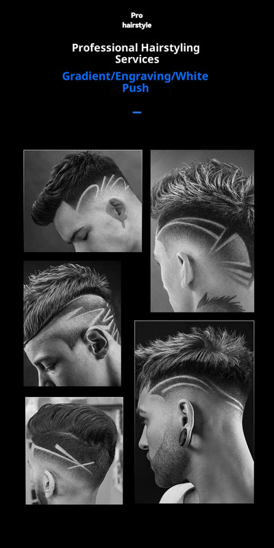 Cortadora de Cabello Profesional con Pantalla LCD y Cabezal de Aceite - Image 12