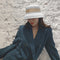 Sombrero Vintage de Tweed Lana para Mujer