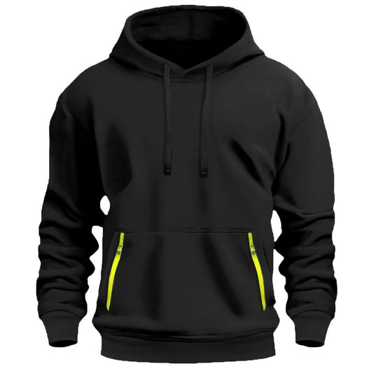 Sudadera con Capucha Forrada en Fleece para Hombre - Otoño Invierno - Image 8