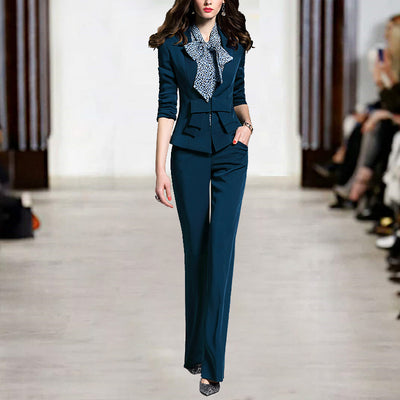 Traje Ejecutivo Mujer Corte Slim Elegancia Moderna - Image 9