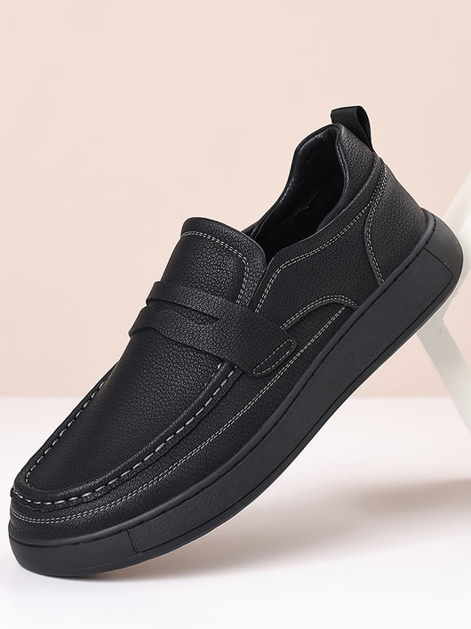 Zapatos de Cuero para Hombre sin Cordones con Suela Suave - Image 13