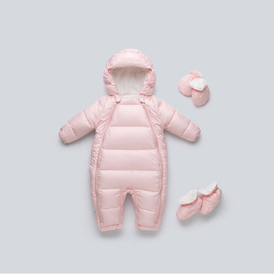 Traje de Invierno Acolchado para Bebé con Relleno de Plumón - Image 6