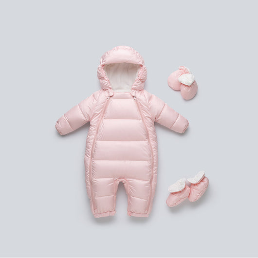 Traje de Invierno Acolchado para Bebé con Relleno de Plumón - Image 6