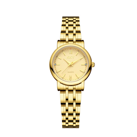 Reloj de Cuarzo Elegante con Esfera Redonda, Acero Inoxidable y Cristal de Zafiro - Image 8