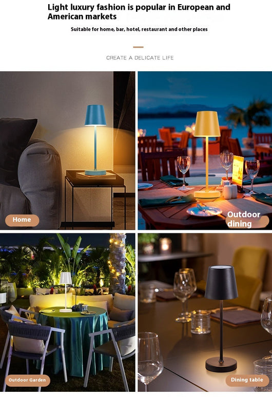 Lámpara de Mesa Western Touch LED de Patas Altas para Restaurante - Image 16