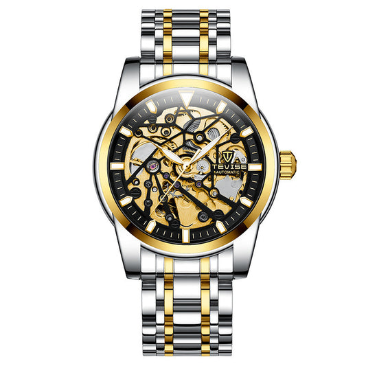 Reloj de Acero Inoxidable con Esfera Luminosa - Image 2
