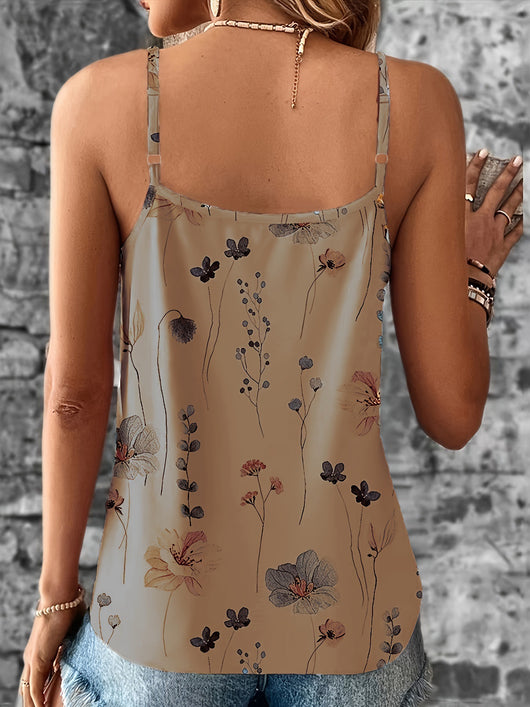 Blusa de Encaje Escote V Europeo Estilo Casual con Tirantes - Image 11