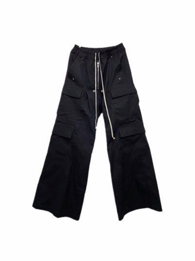 Pantalón de Trabajo Multibolsillos Pierna Ancha Casual - Image 6