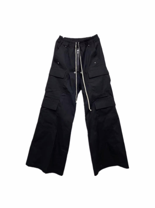 Pantalón de Trabajo Multibolsillos Pierna Ancha Casual - Image 6