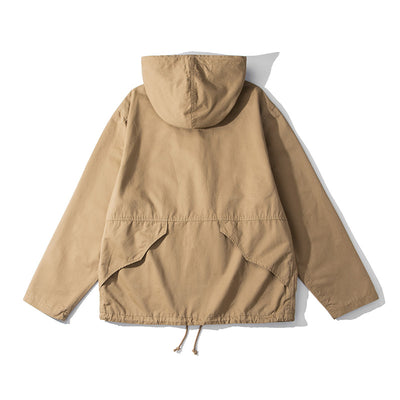 Parka Táctica con Capucha Camuflaje - Abrigo Impermeable para Aventuras - Image 23