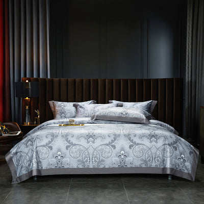 Juego de Cama 140 Algodón Satinado Estampado Digital 4 Piezas - Image 12