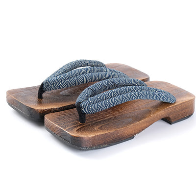 Zuecos Cómodos de Talón Plano en Paulonia Quemada para Hombre - Image 10
