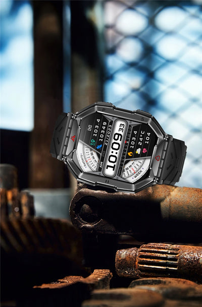 Reloj Inteligente KR82 con Llamadas Bluetooth, Monitor Cardíaco y Presión Arterial - Image 17