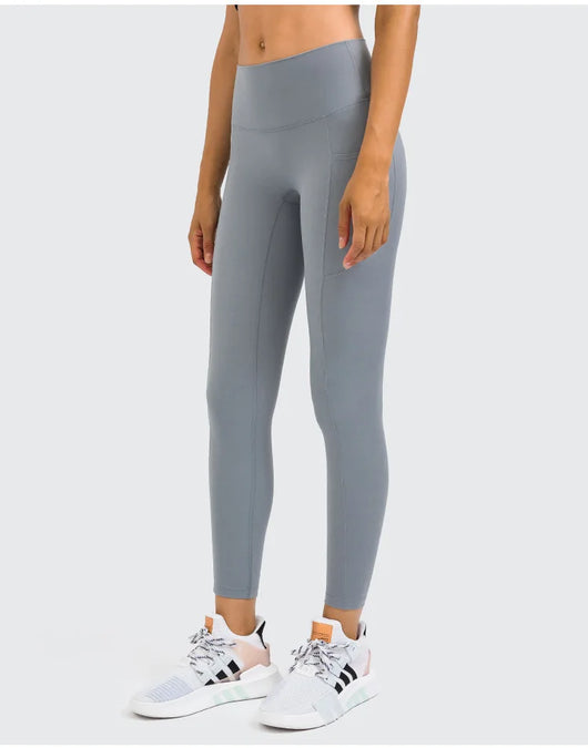 Pantalones Deportivos de Talle Alto con Compresión Abdominal para Correr - Image 9