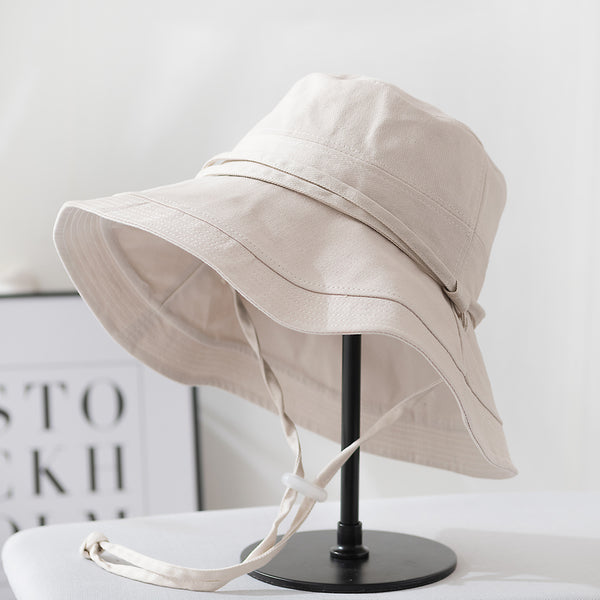Sombrero de Ala Ancha con Protección Facial para Mujer
