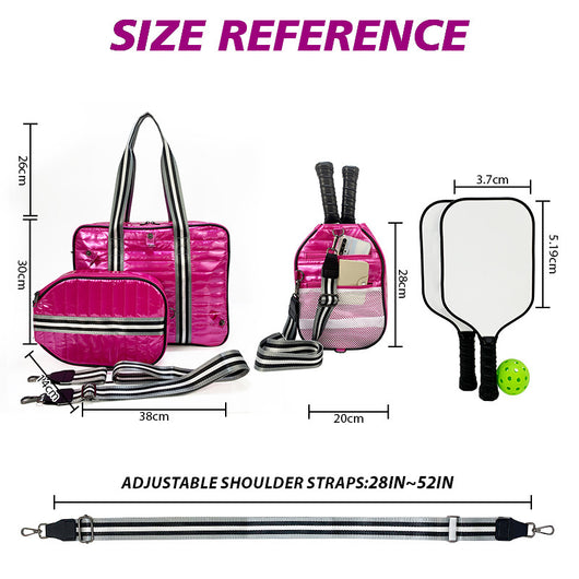 Bolso Bandolera Multifuncional Impermeable para Bádminton y Deportes - Image 23