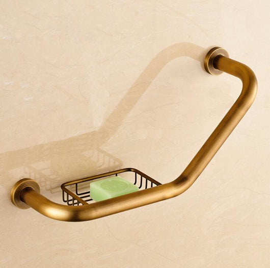 Barras de Agarre para Baño con Acabado Cobre - Seguridad y Estilo