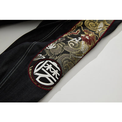 Chaqueta Denim Acolchada con Forro de Terciopelo para Hombre y Mujer - Image 13